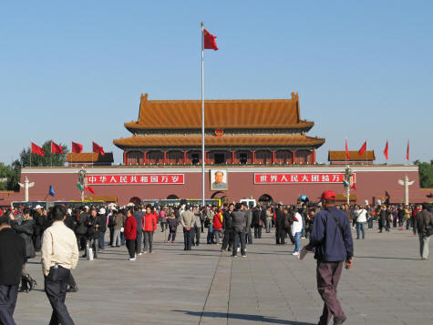 Tianaanmen Square, Beijing China