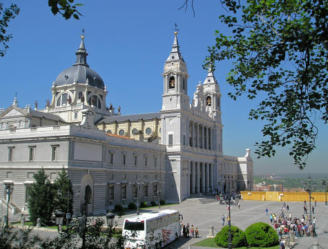 Cathedral in Madrid Spain